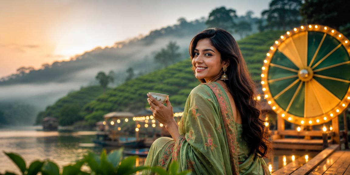 রাঙ্গামাটির চা বাগানে লাকি ড্র আয়োজন